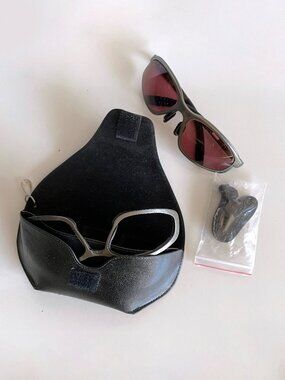 Vintage Wiley X Sunglasses Metal Frames Sport Wrap